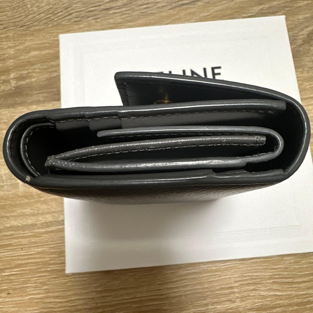 【早い者勝ち※】CELINE ミニ財布 グレー