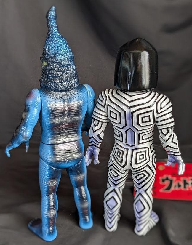 楳図かずお版ケムール人＆ダダ（フューチャーモデルズ／アート・ストーム）２体セット