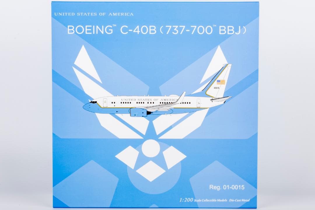 アメリカ空軍 C-40B 01-0015 1/200