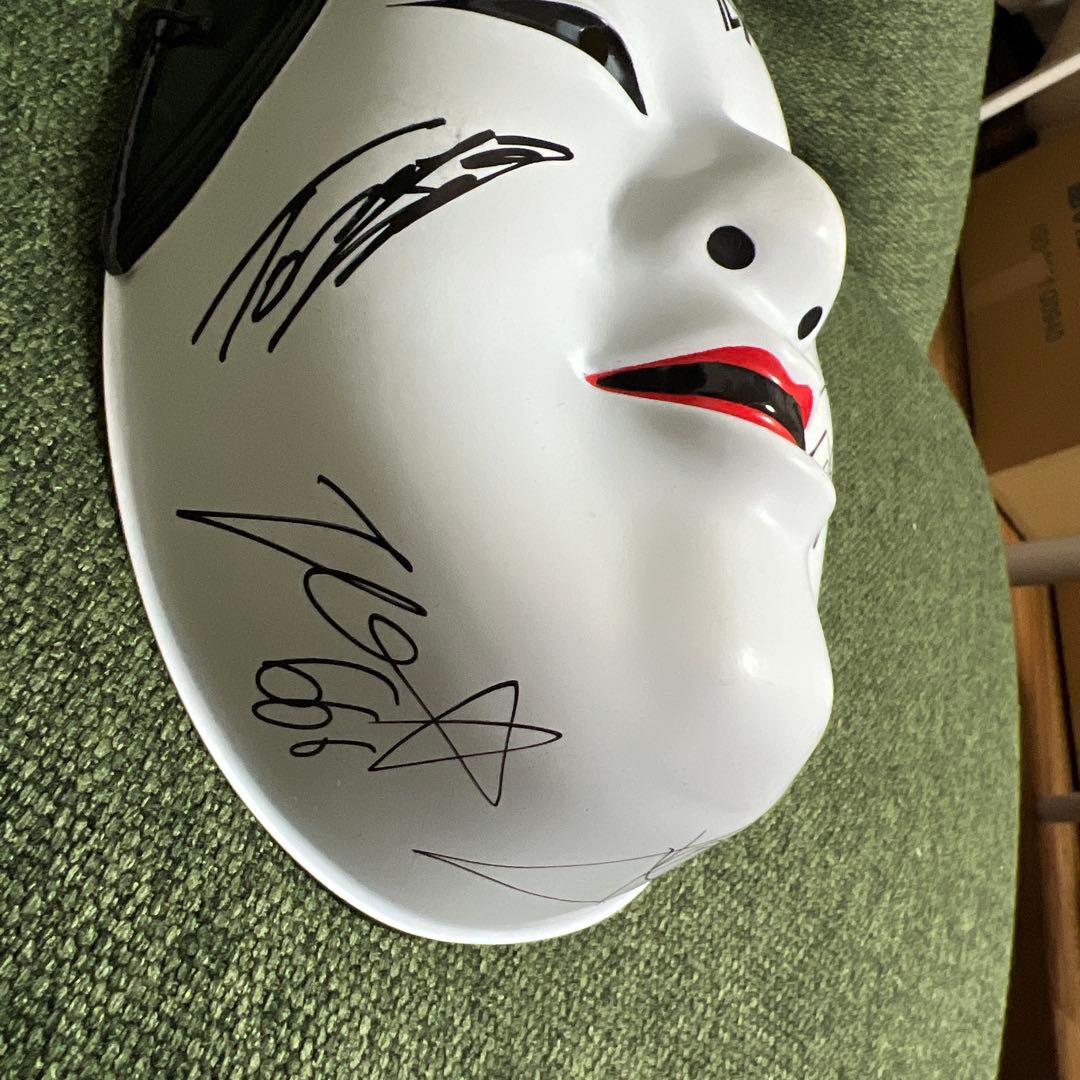 FACT サイン入り能面