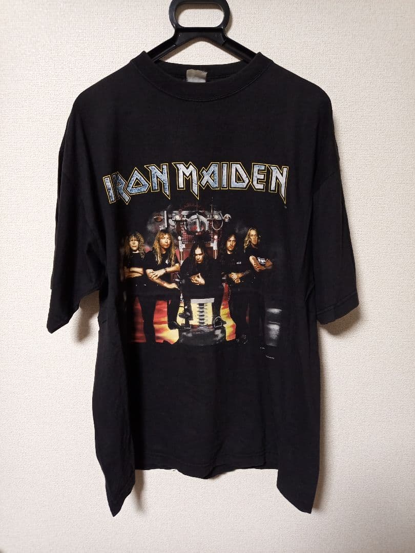 【値引き交渉不可商品】古着 90s Iron Maiden Tシャツ