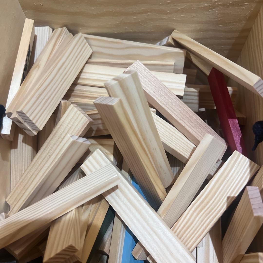 KAPLA 木製ブロックセット　美品
