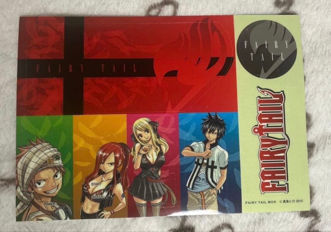 アニメ　FAIRYTAIL フェアリーテイル　グッズ　トランプ　シール　まとめ