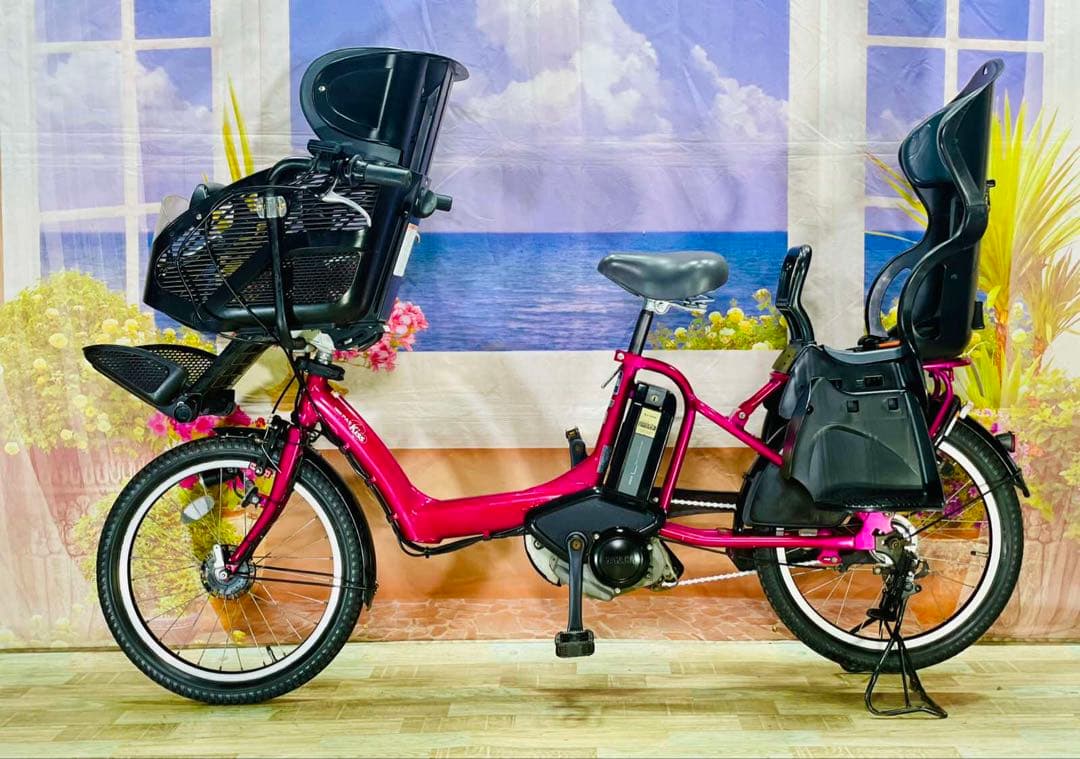 Sakura_Market　パスキス⭐️子供乗せ電動アシスト自転車Y2413