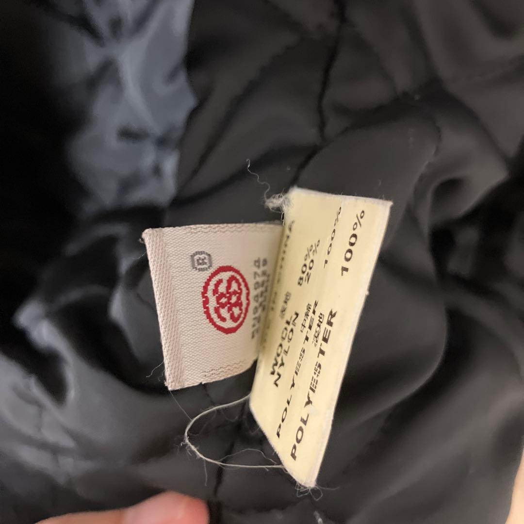 00s OLD STUSSY ミリタリー ウールコート ハーフコートM65 S