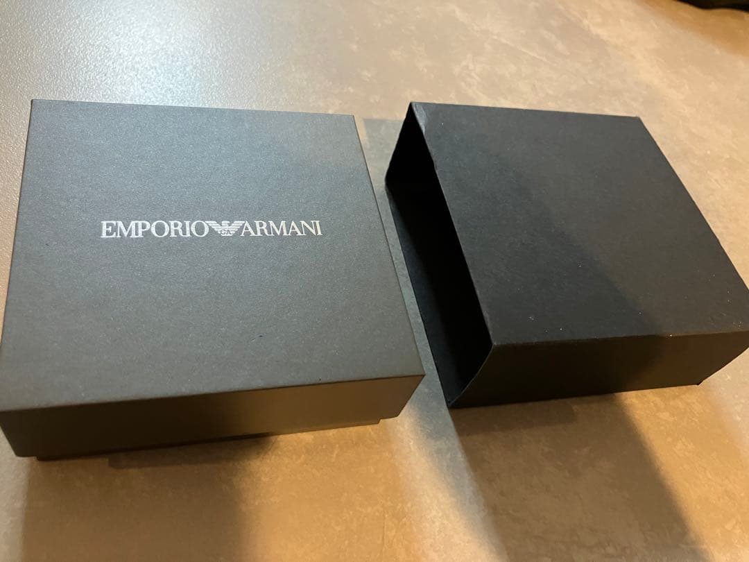 【未使用】EMPORIO ARMANI シルバーバングル