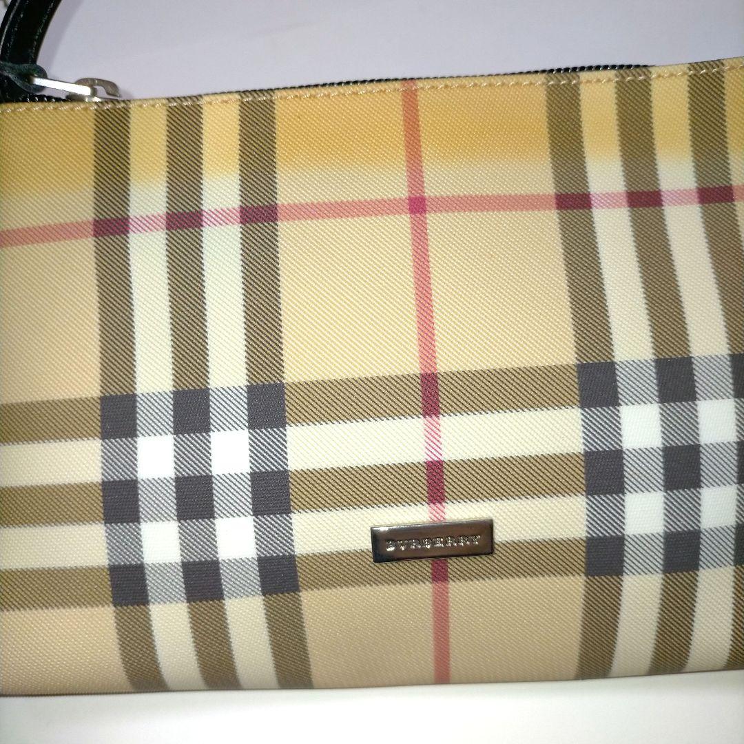 BURBERRY バーバリー ノバチェック アクセサリーポーチ ベージュ