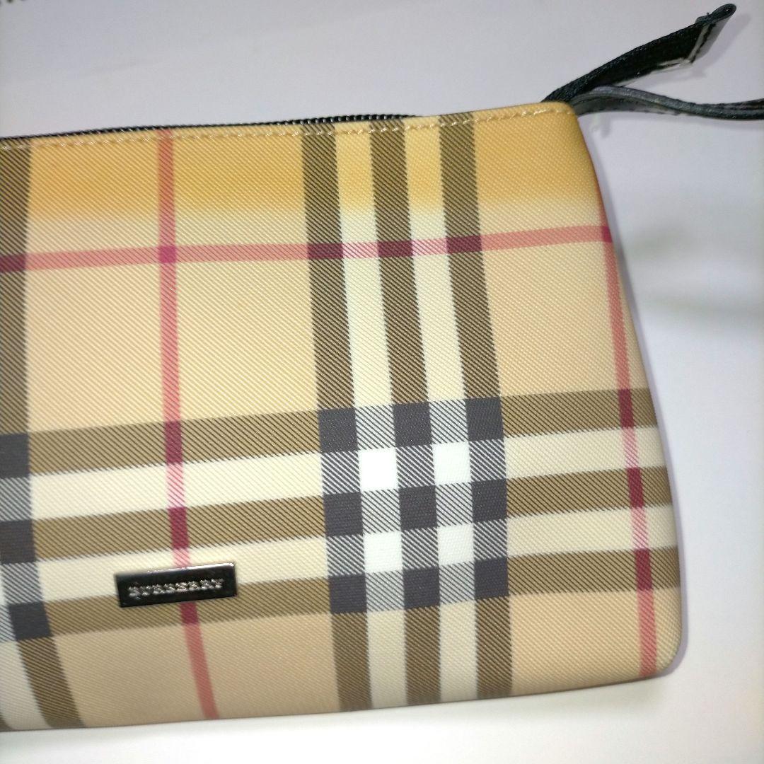 BURBERRY バーバリー ノバチェック アクセサリーポーチ ベージュ