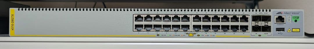 【L3SW】AT-x510-28GTX アライドテレシス B