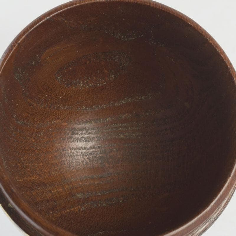 茶道具　秀衝塗　翁知屋　桑棗　共布共箱　V　9636