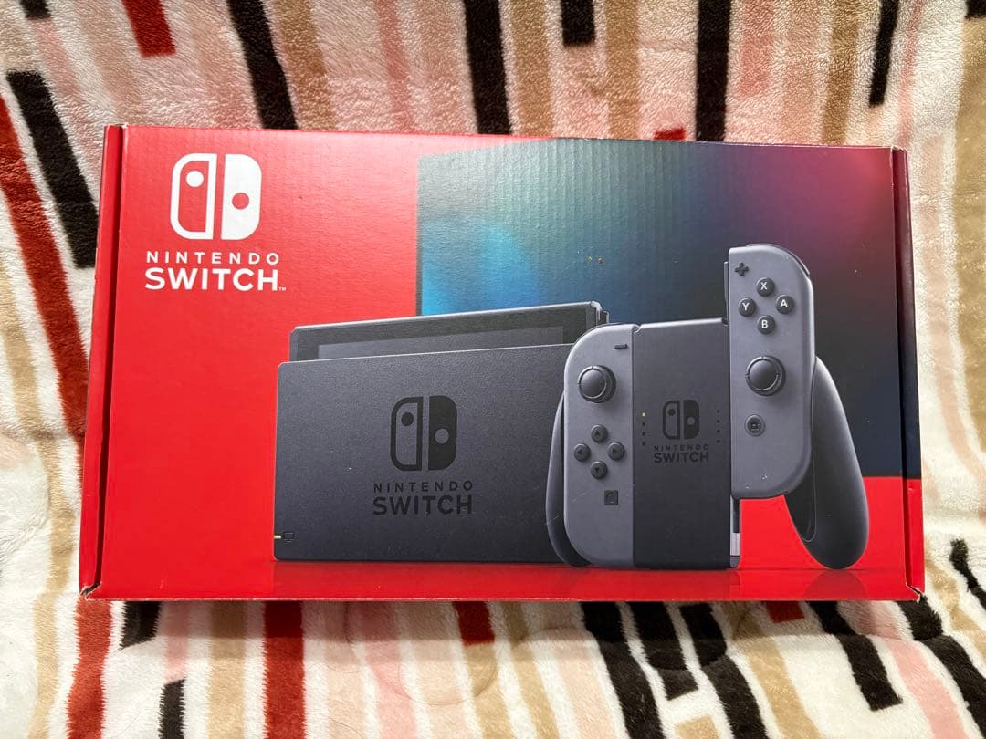 Nintendo Switch 本体 グレー ストラップ欠品、おまけ付き