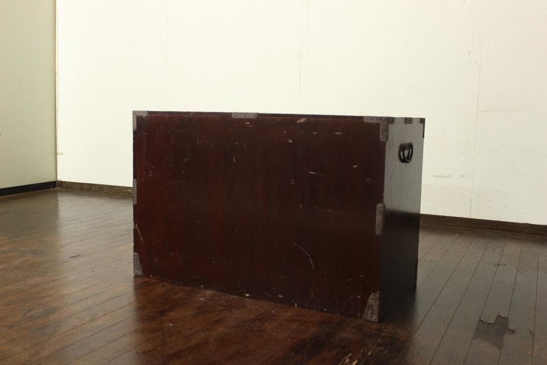 兜金具！庄内箪笥 古家具/古民家/時代箪笥/チェスト/和家具/古道具/古民具