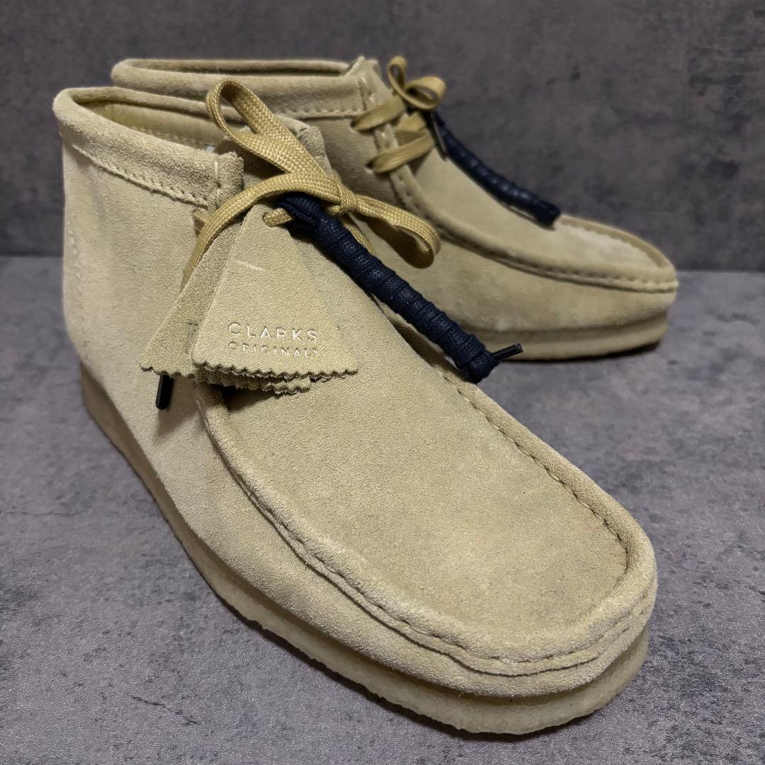 ♡新品未使用♡ クラークス　ワラビー　スエード　ベージュ　本革　1764