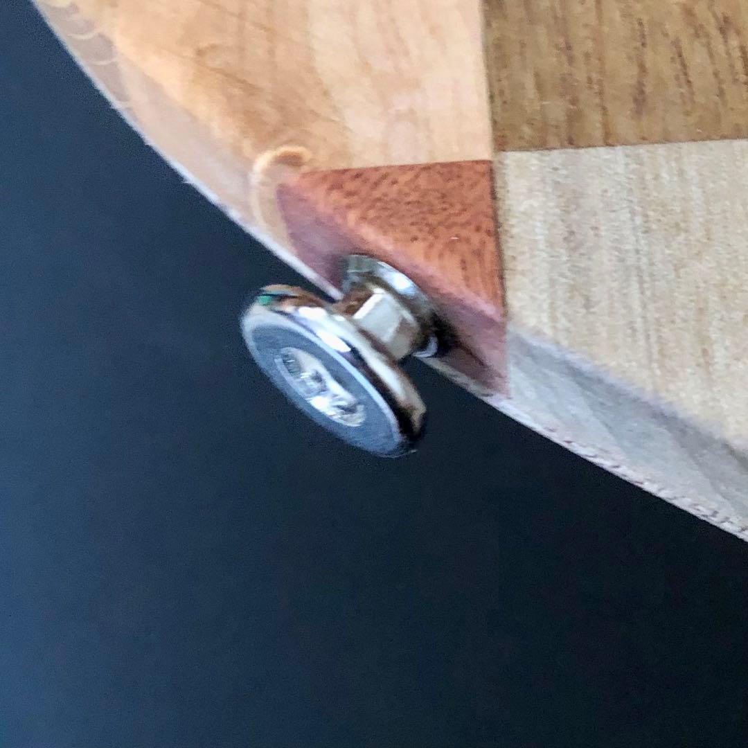 寄せ木アート　エレキギター　ハンドメイド　インテリア　銘木寄せ木