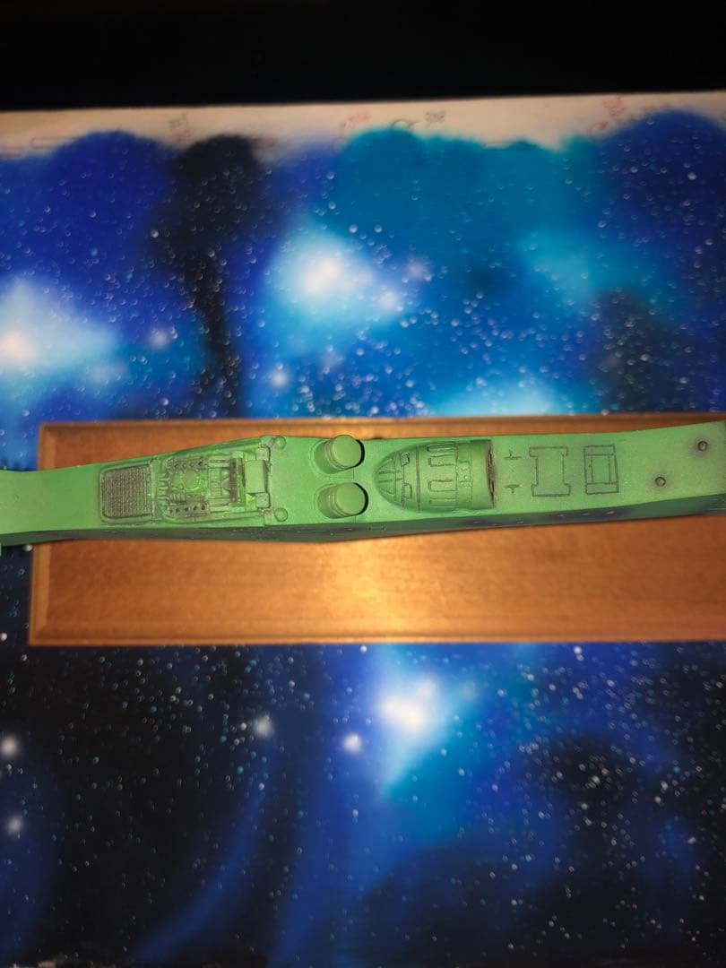 銀河英雄伝説1/3000 自由惑星同盟軍 標準型戦艦 ユリシーズ 塗装済み完成品