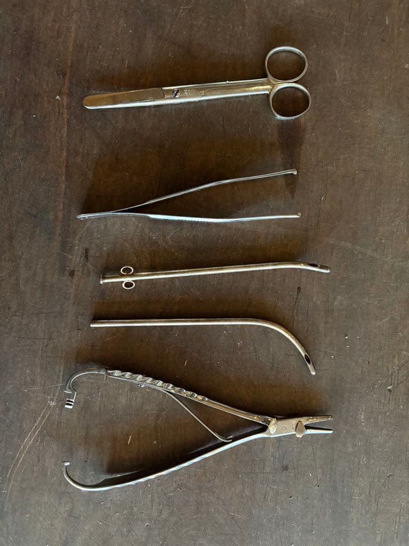 レ*ド様 ④ 旧日本軍 携帯外科器 野戦手術器 軍医 手術セット ミリタリー