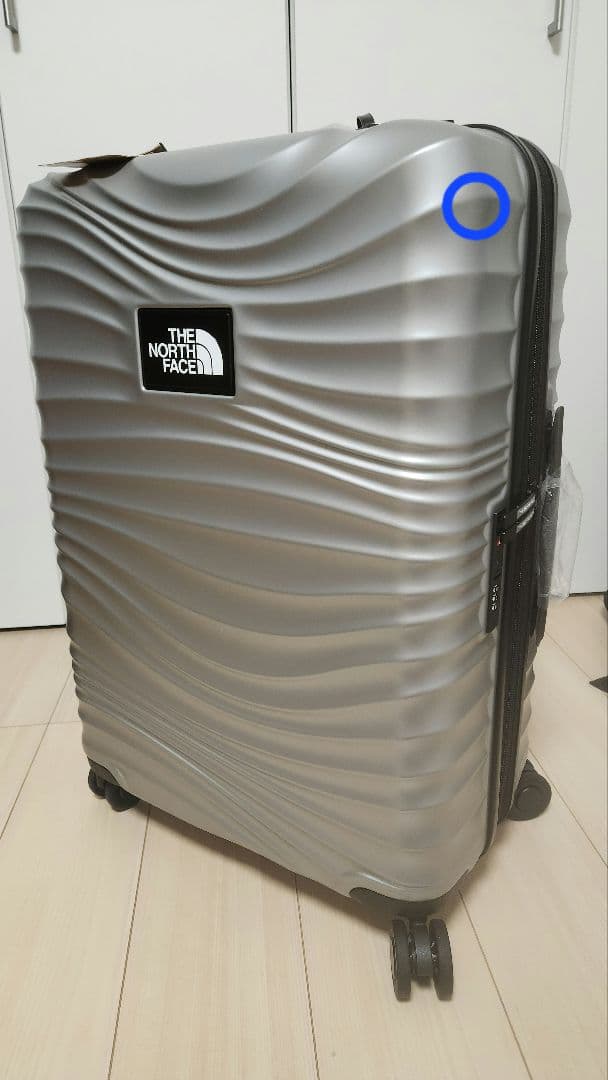 【新品未使用】THE NORTH FACE シルバー スーツケース 24インチ