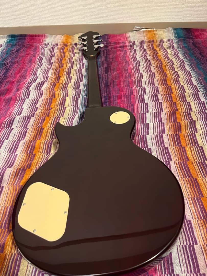 ギター GROTE Green LP Style llic Paints Sol