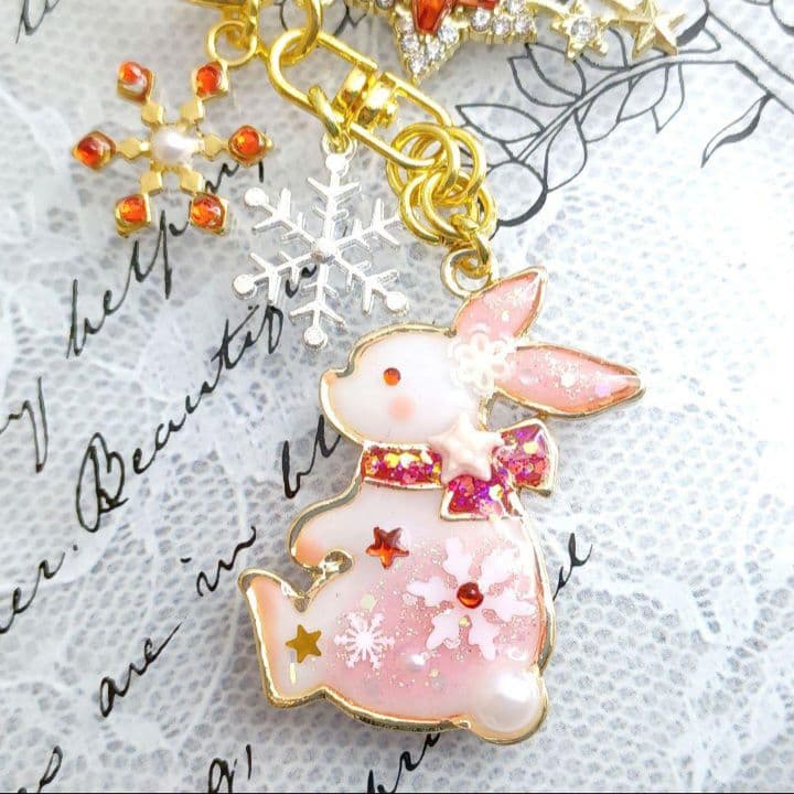 ♡桜と蝶♡シマエナガ　他レジンキーホルダー計13点