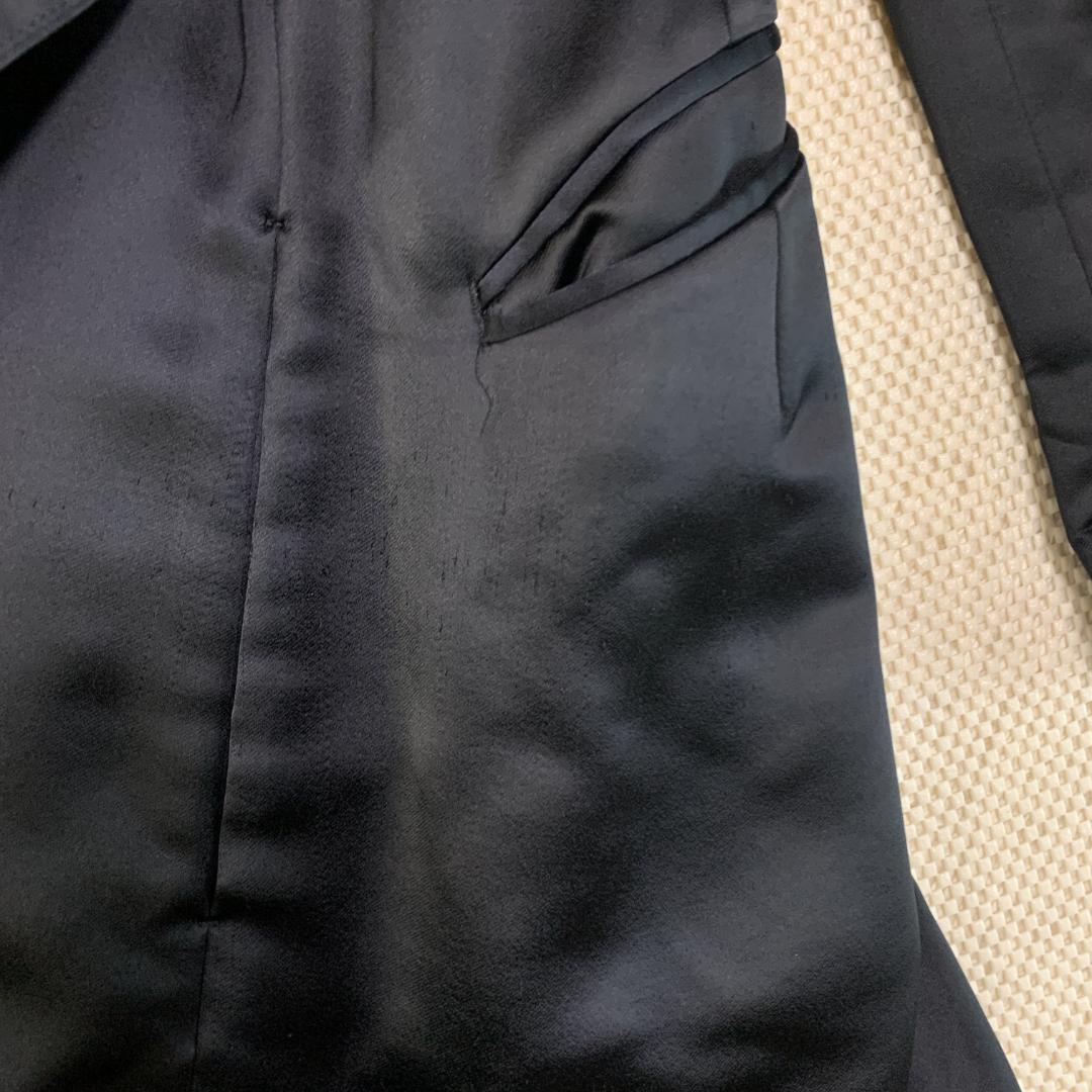 LUNA MATTINO ルナマティーノ ロングコート ベルト 黒 M 古着