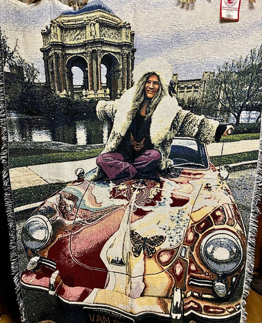 1993年　ジャニス・ジョプリン　アメリカ製　ゴブラン織　絶版