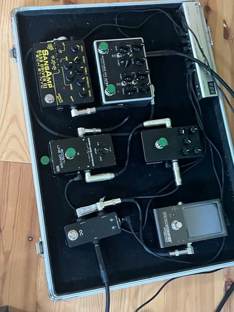 エフェクターボード　セット　ベース　一式 ペダルボード