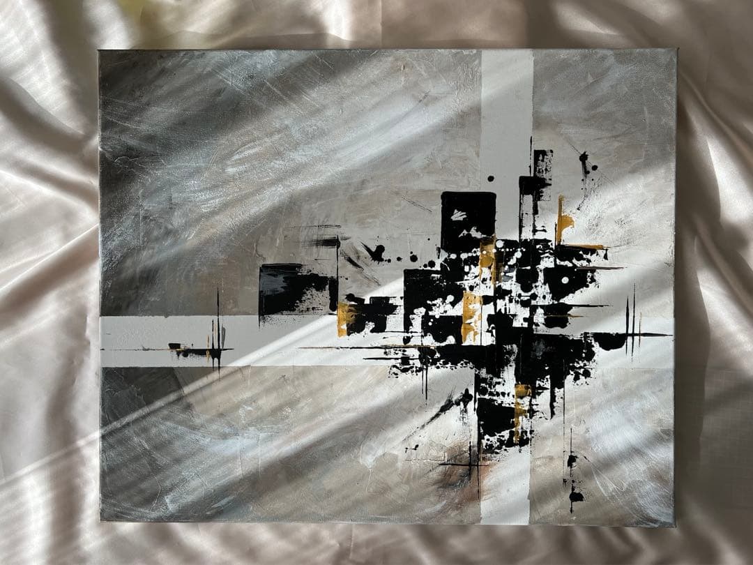 抽象画/大きい/インテリア/絵画/ニュアンス/テクスチャー/モダン/北欧