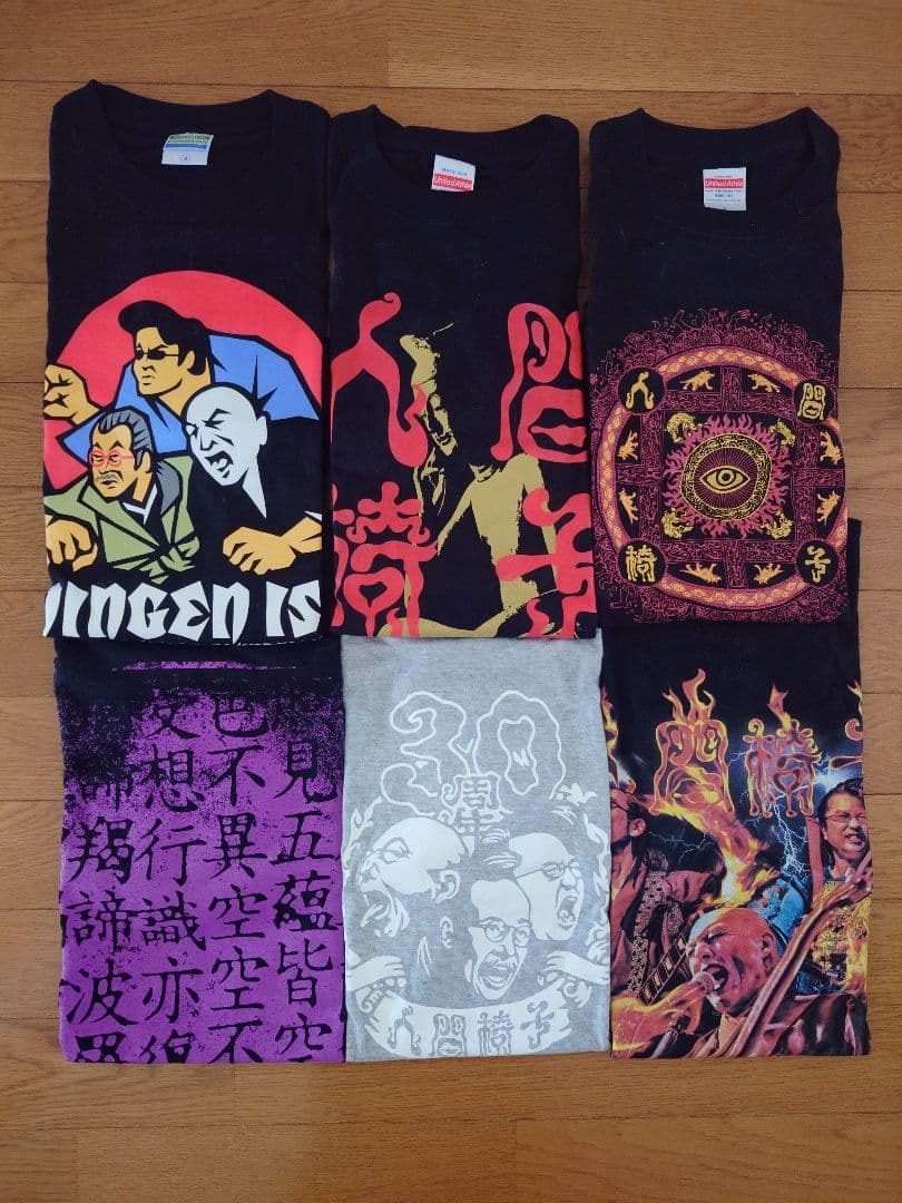 人間椅子 Tシャツ Sサイズ6枚セット