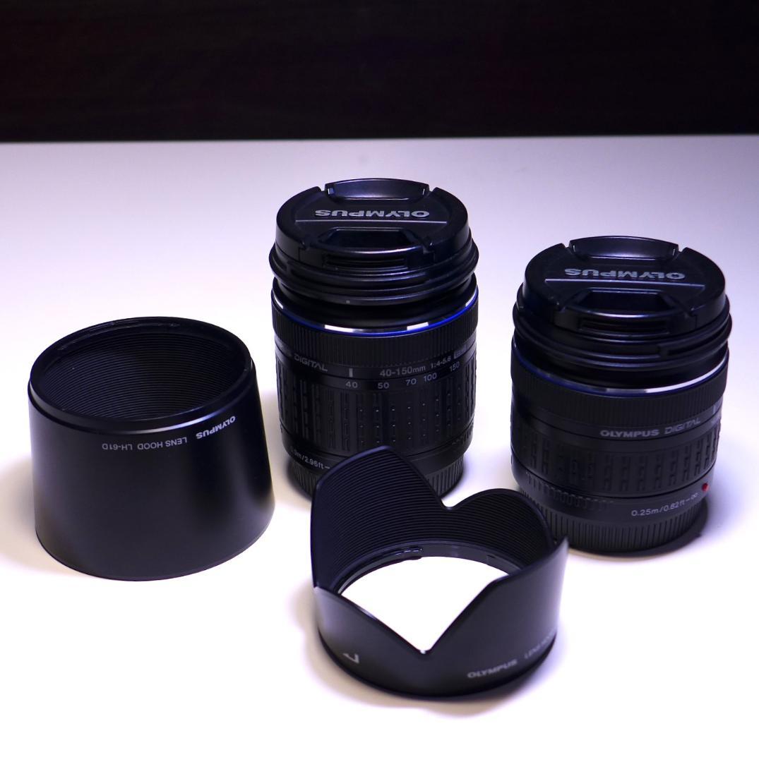 OLYMPUS ズームレンズ 14-42mm 40-150mm セット