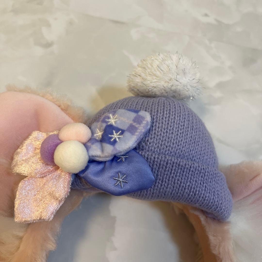 美品 香港 ディズニー リーナベル カチューシャ マフラー セット