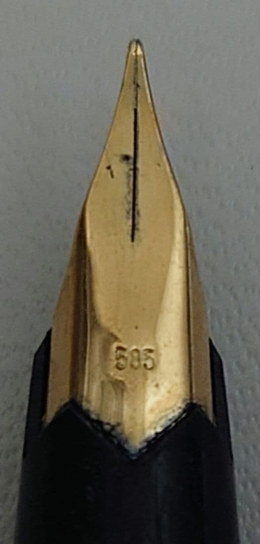 WATERMAN 18K 750 万年筆　【おまけ】モンブラン万年筆