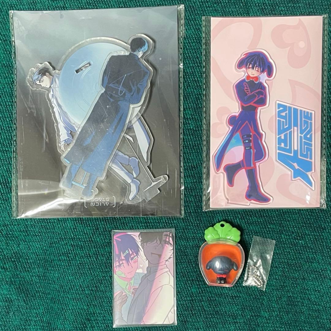 エイリアンステージ イヴァン アクスタ うさぎ フィギュア トレカ セット