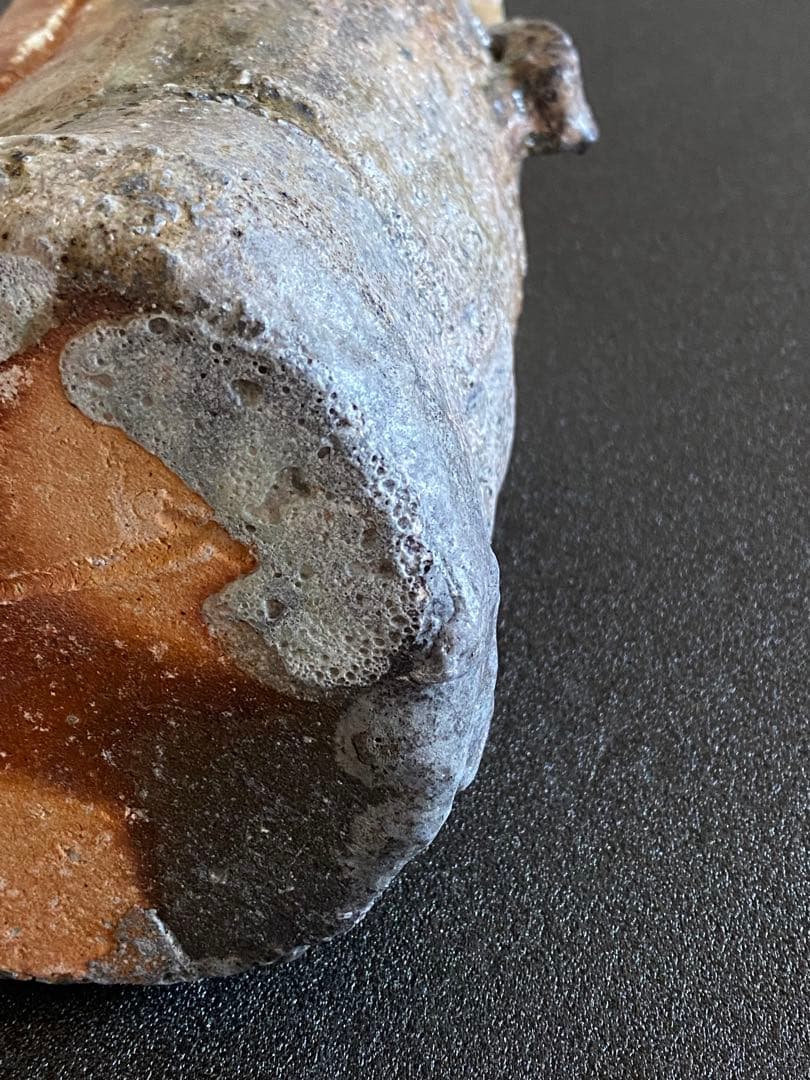 信楽焼　花瓶　花器　花入　井村侊生　　#3403