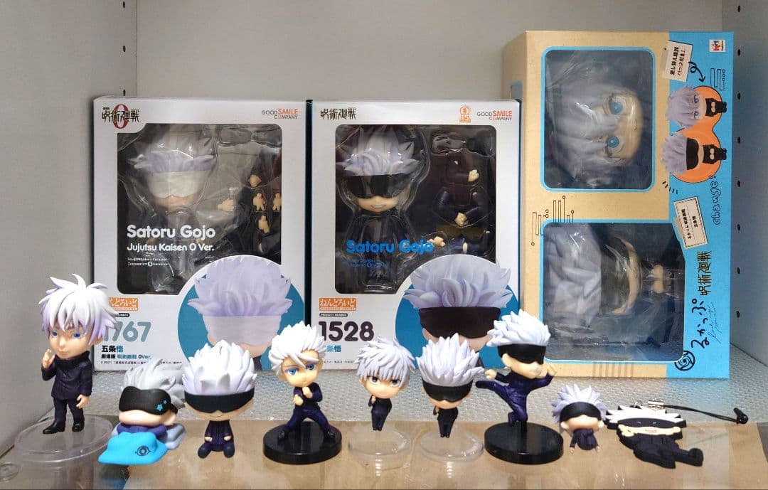 新品未開封有り 呪術廻戦 五条悟 ねんどろいど るかっぷ フィギュア