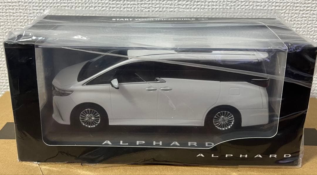 ALPHARD パールホワイト ミニカー 未開封