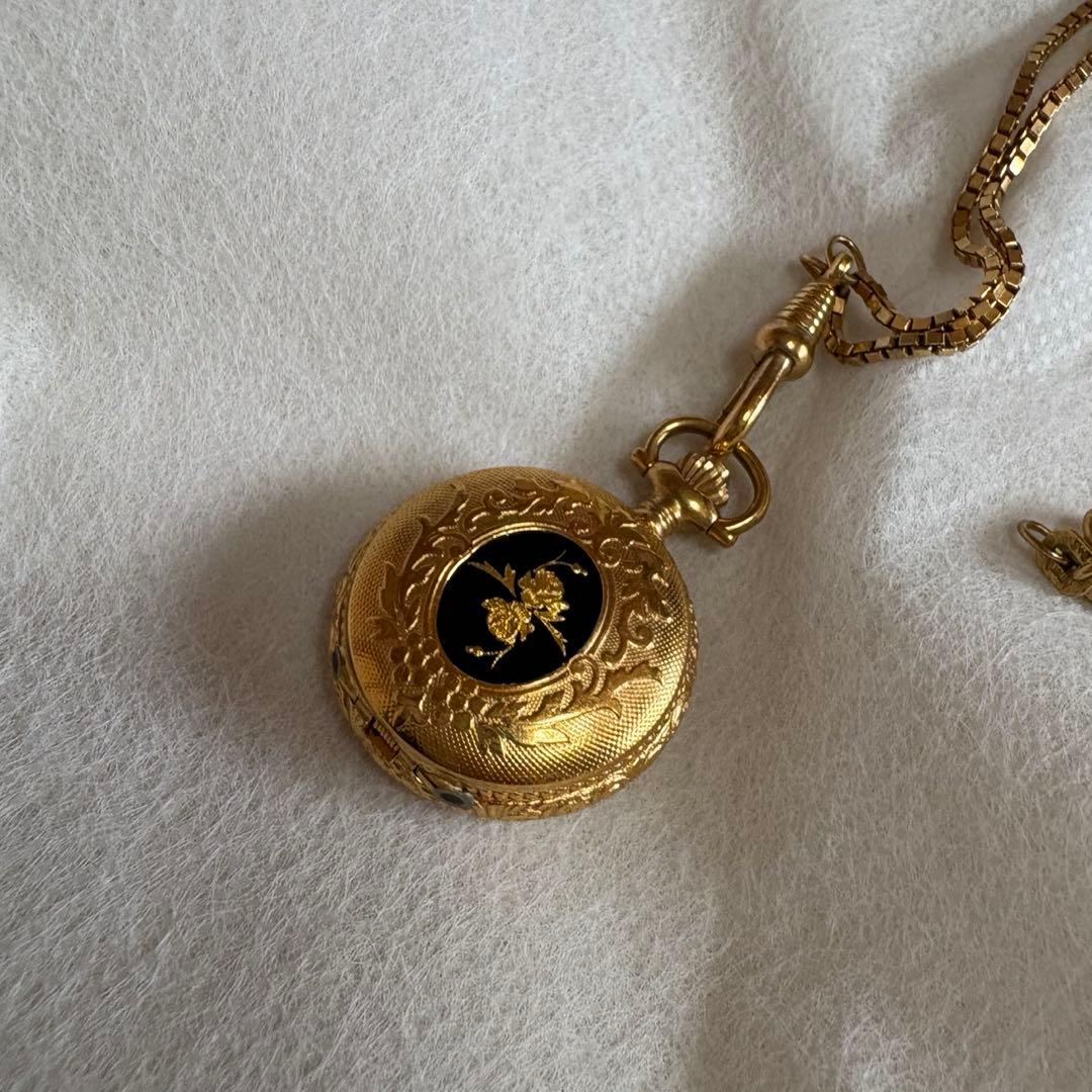 BUCHERER ブッフェラー 懐中時計 アンティーク ペンダントウォッチ