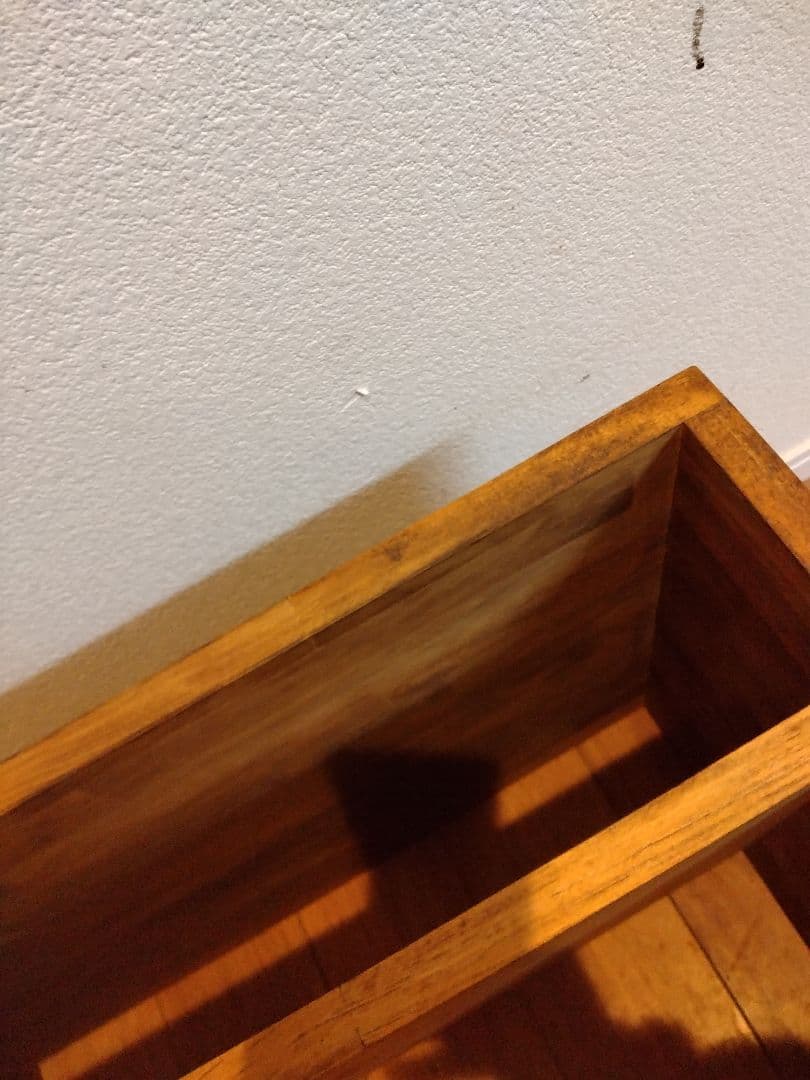 木製　ハンドメイド　オーダー　コの字　ワトコオイル　棚　シェルフ　ラック　水槽台