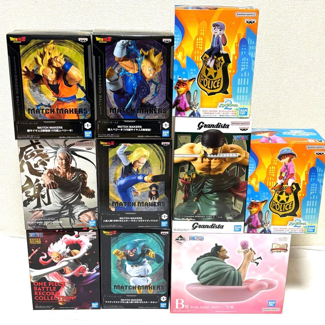 最新　アニメキャラクターフィギュア 10体セット