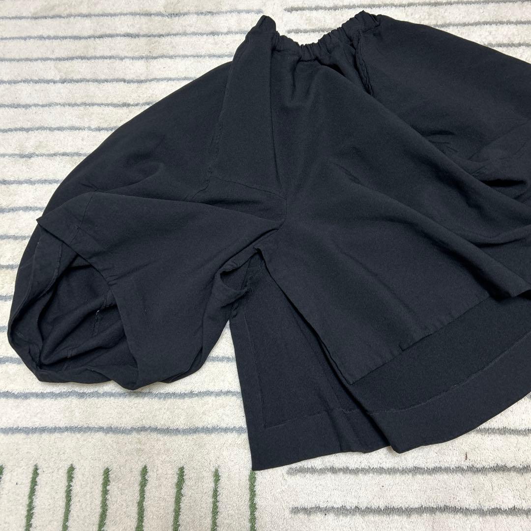 コムデギャルソン　アシンメトリーデザインスカート ブラック