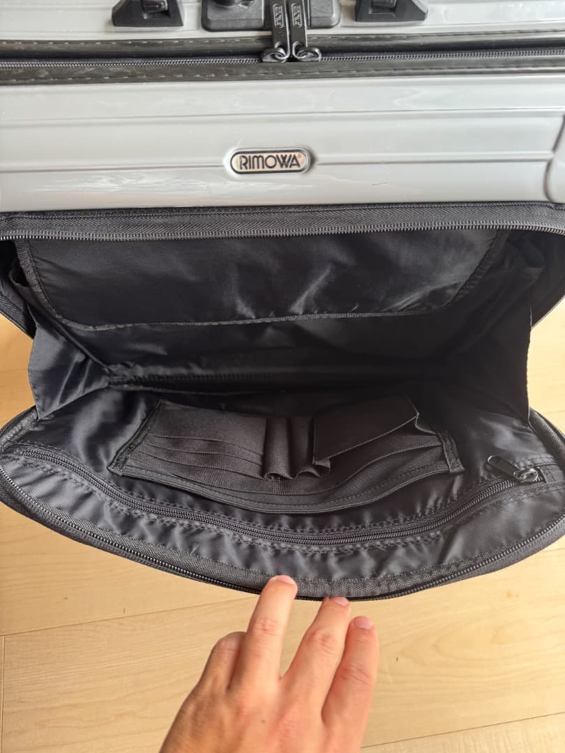 【値下げ】RIMOWA　シルバー　スーツケース　ルフトハンザ　ビジネス　42L