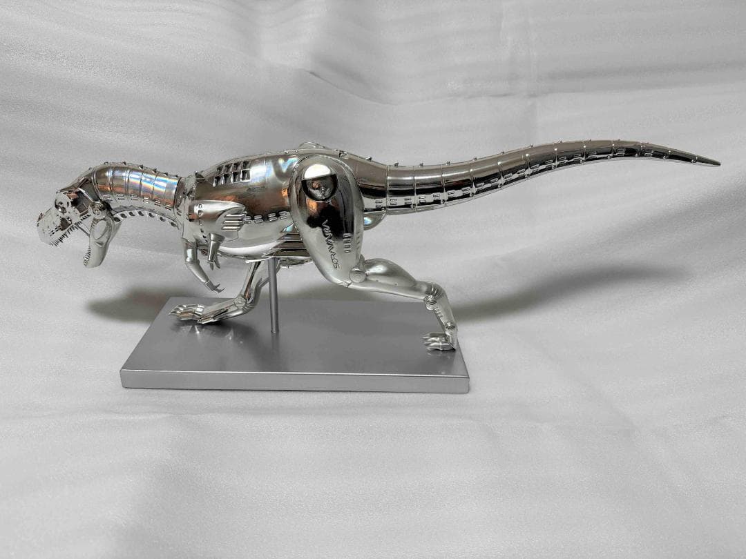 空山基 Sorayama Hajime T-Rex サイボーグ恐竜 (シルバー)
