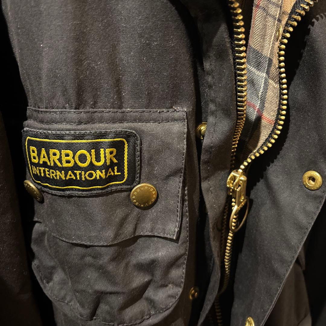 Barbour international c34 3ワラント英国製バブアー