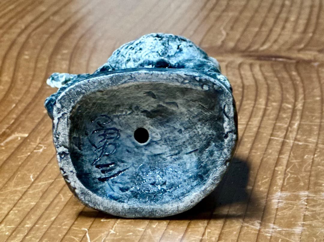 再値下げ　新品　清水焼　お地蔵さん　陶器　置物　勇三作　安心菩薩