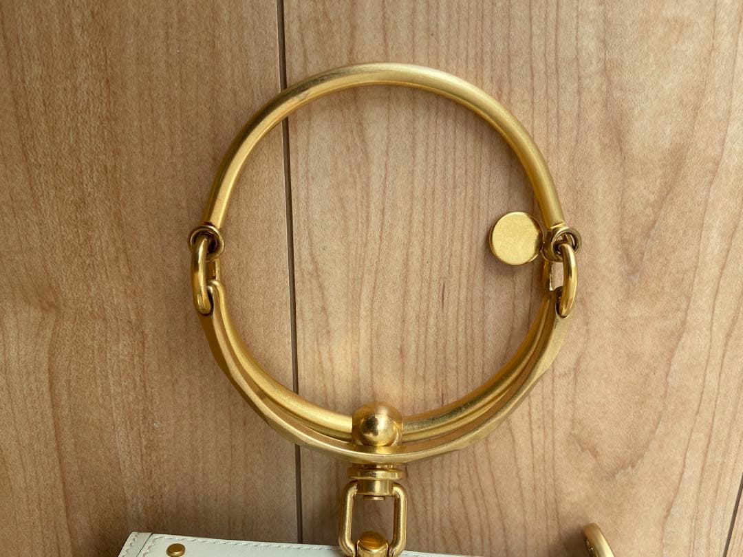 Chloe クロエ ナイル レザー 2WAYハンドバッグ ホワイト