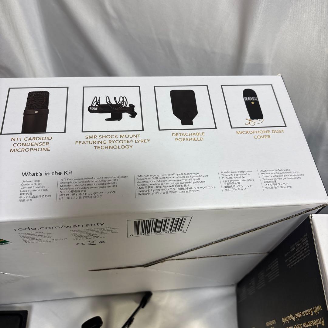 Rode NT1 Kit Microphone de studio 第4世代