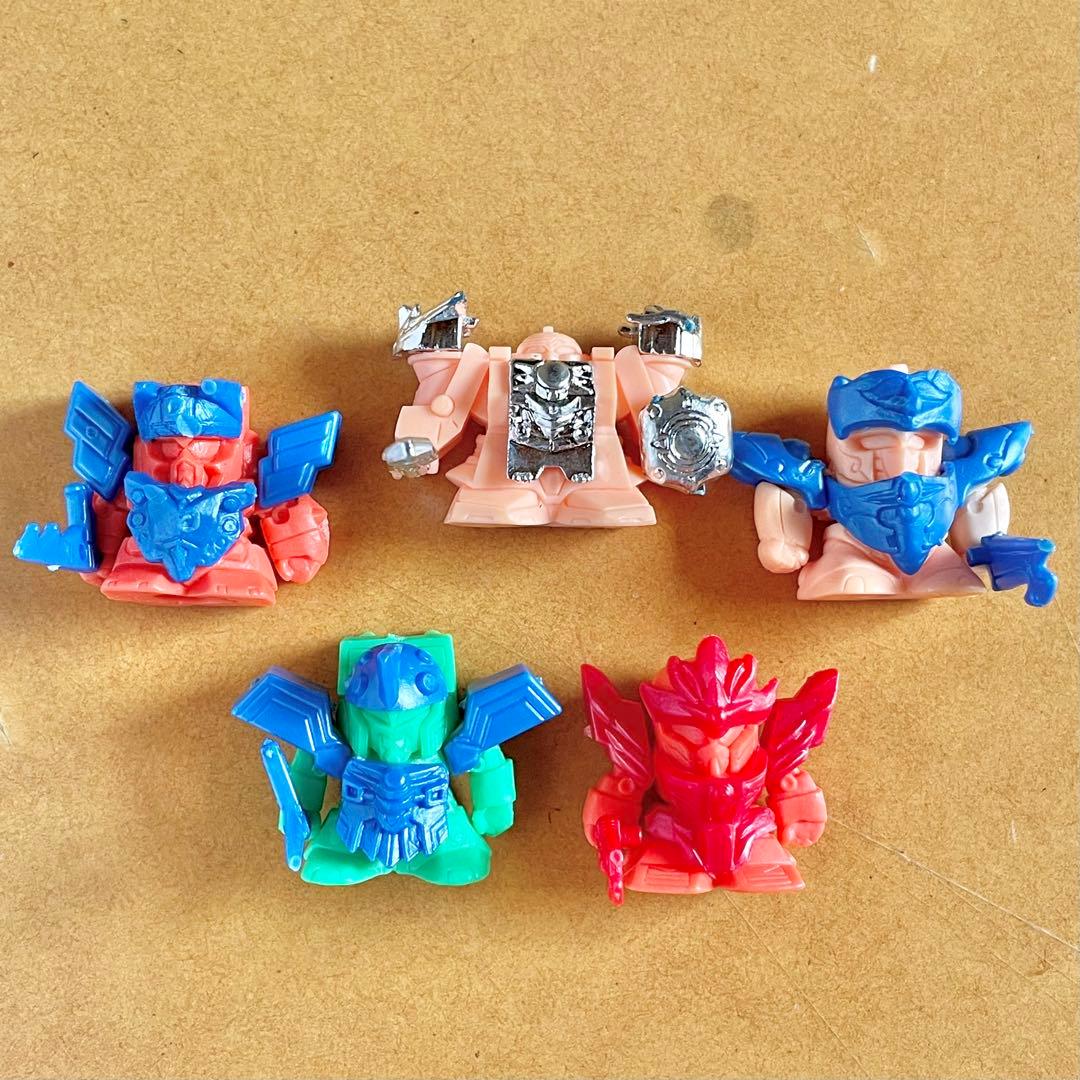 【激レアガン消し】機甲神5体セット 『SDガンダム外伝 機甲神伝説』