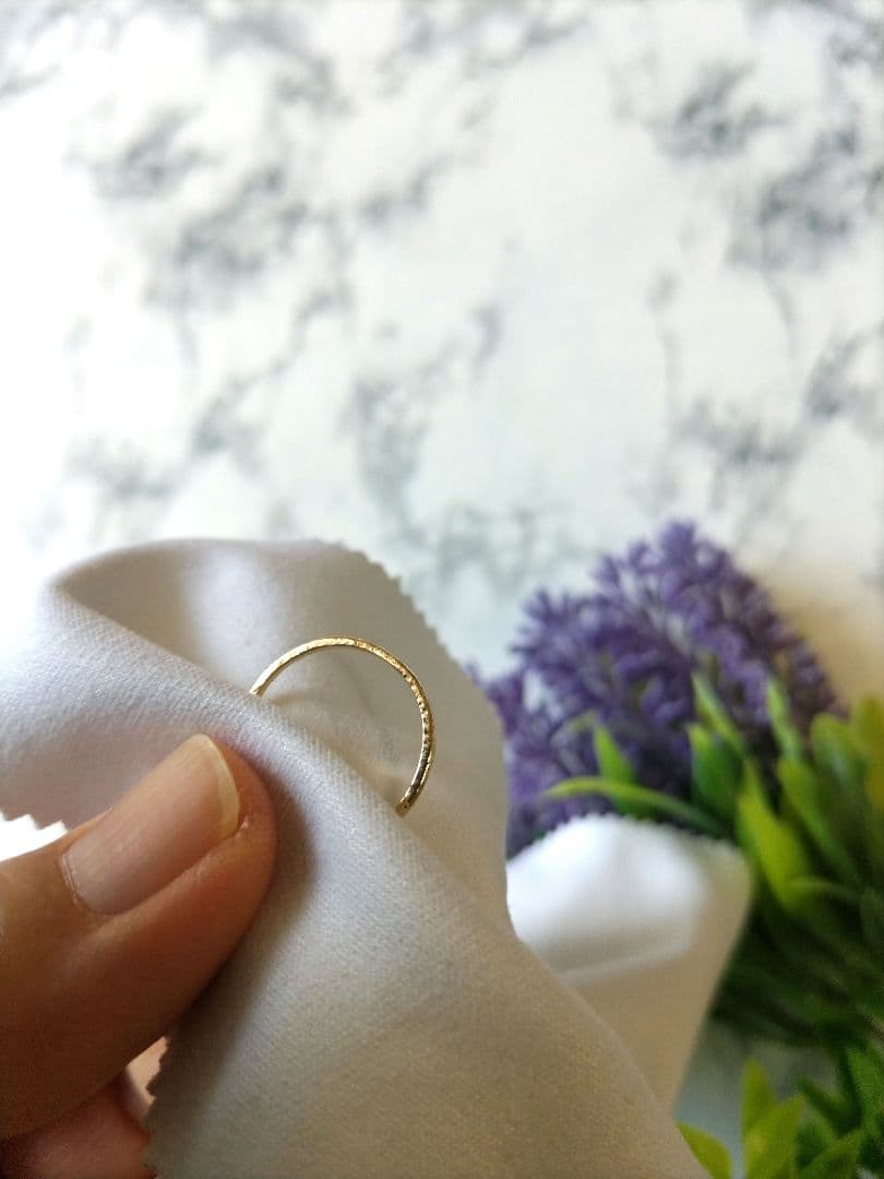 ★ほのまま★セイレーンアズーロ　アメジストリング #11 ロゼッタ