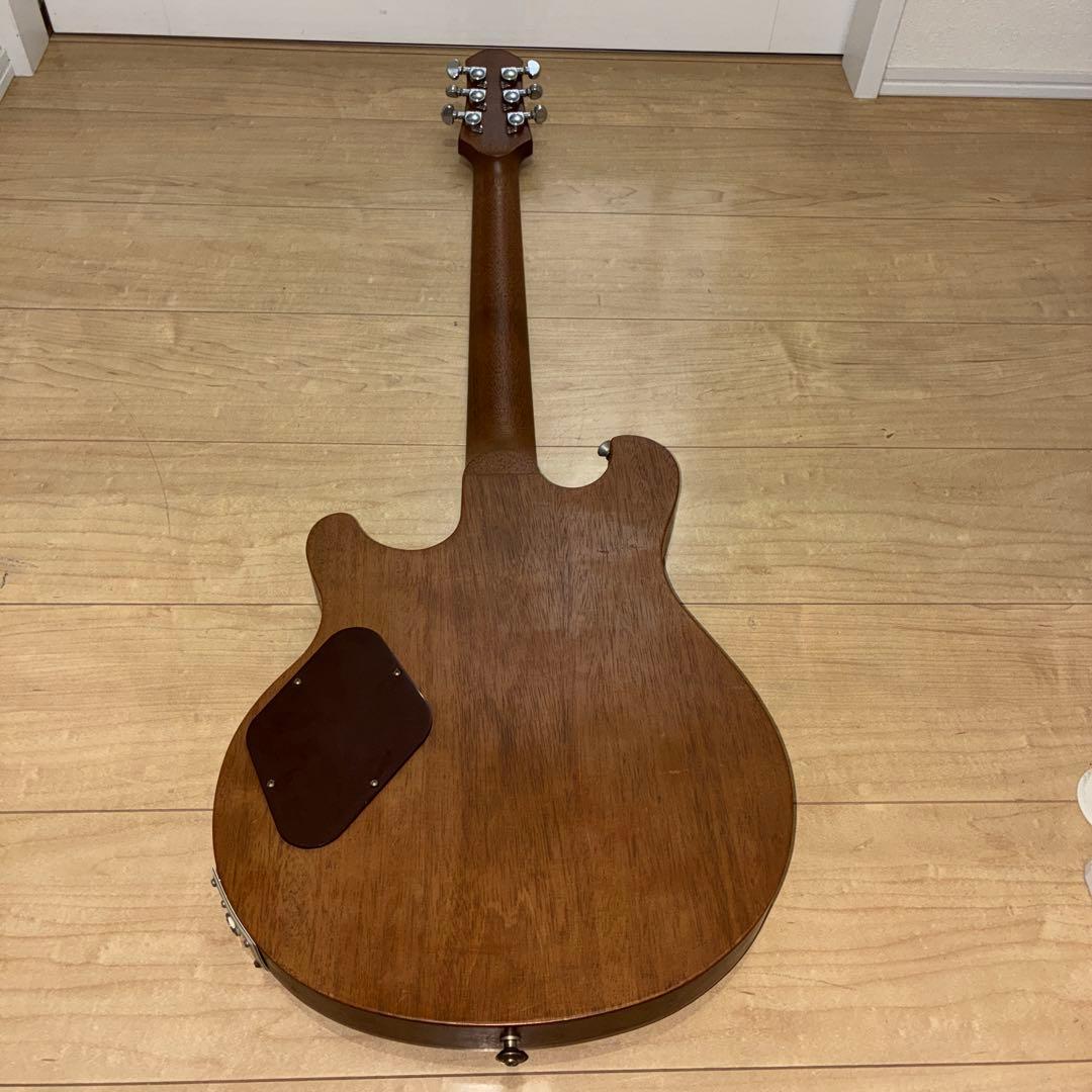 自作　エレキギター　詳細不明　かっこいいですがジャンク　ディマジオピックアップ