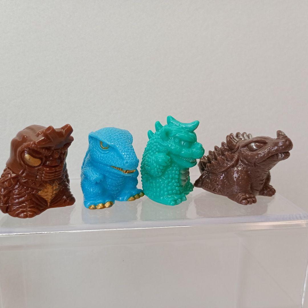 激レア　被りなし　当時物　ゴジラ ミニ指人形 32体セット　ゴジラ倶楽部　希少