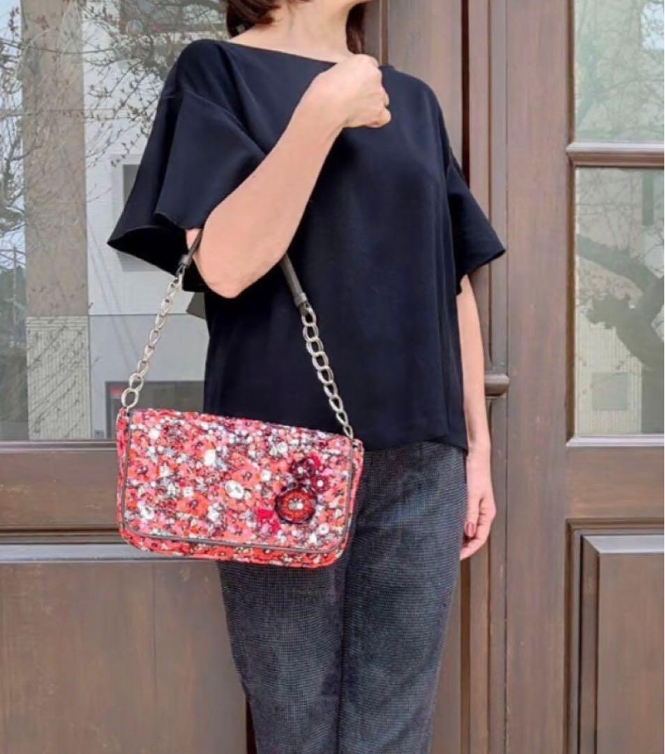 ✨美品✨チリア✨ハンドバッグ✨田川啓二✨ライトピンクグレー✨匿名配送・送料込み✨